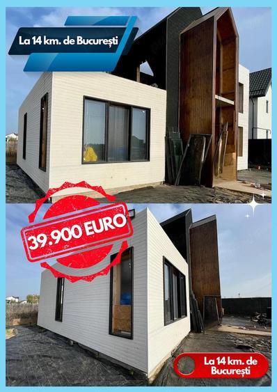 Imobil 56 mp cu curte 80 mp + parcare | 39.900 Euro | Sabareni, Ilfov | Fara comision - 5