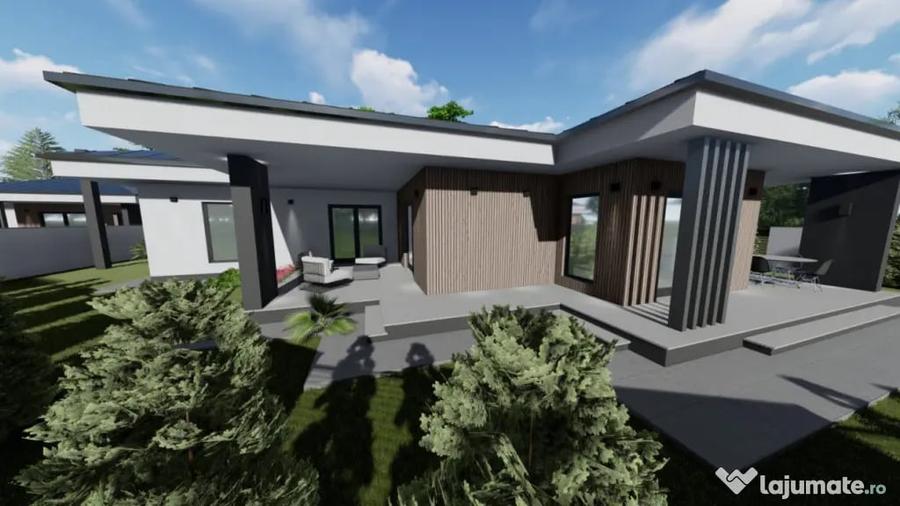 Casă cu 4 camere cu Teren 650 Mp în Central