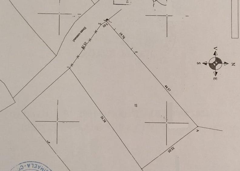 Teren Construcții intravilan de 1800 mp, în Brebu Megieșesc