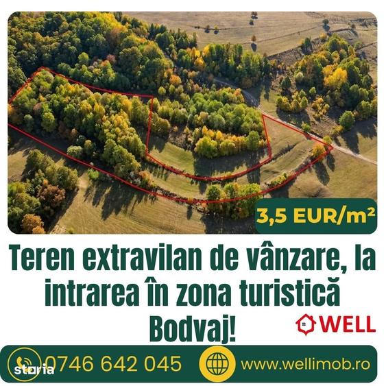 Teren de 4500 mp, în Bățani