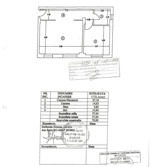 Apartament cu 2 camere semidecomandat în Prelungirea Ghencea