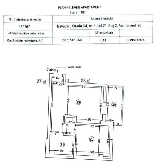 Apartament cu 2 camere decomandat în Sud