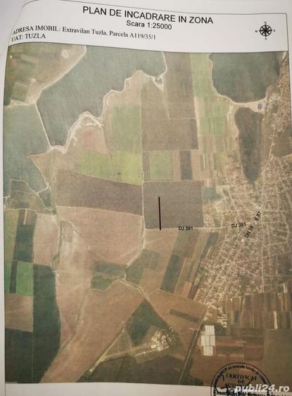 Teren de 9400 mp, în Tuzla