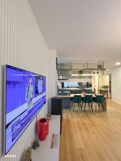Apartament cu 3 camere decomandat, mobilat în Herăstrău