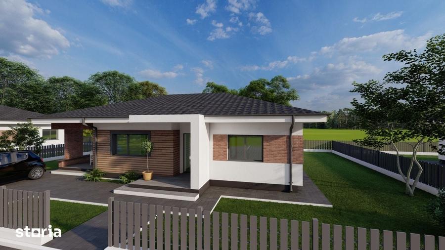 Casă cu 4 camere cu Teren 450 Mp în Central