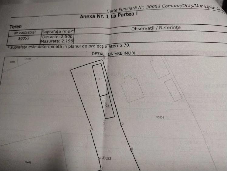 Casă cu Teren 2300 Mp în Tântava