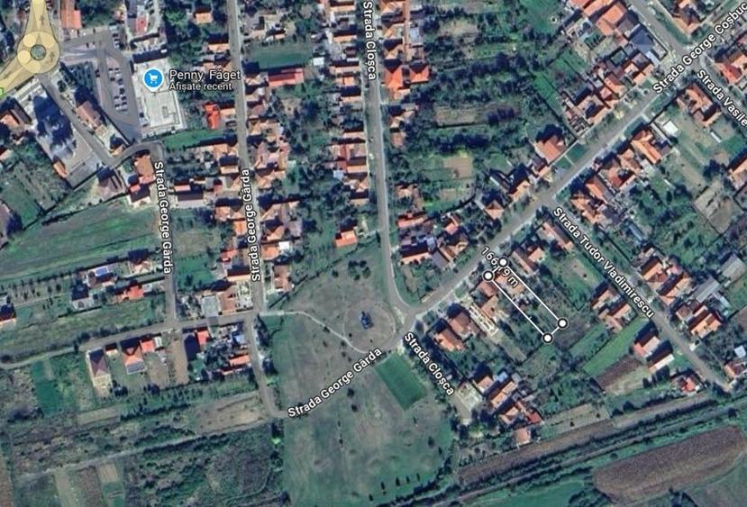Casă cu 4 camere cu Teren 1105 Mp în Făget