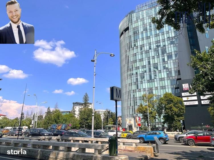 Apartament cu 2 camere decomandat în Arcul de Triumf