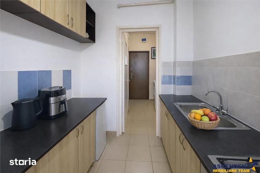 Apartament cu 2 camere semidecomandat, mobilat în Aleea Carpați