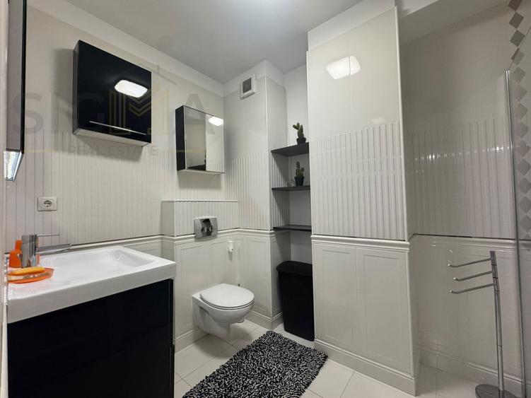 Apartament cu 2 camere semidecomandat, mobilat în Semicentral