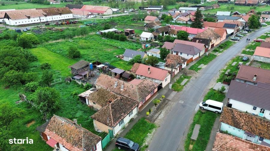 Casă cu 3 camere cu Teren 1200 Mp în Homorod
