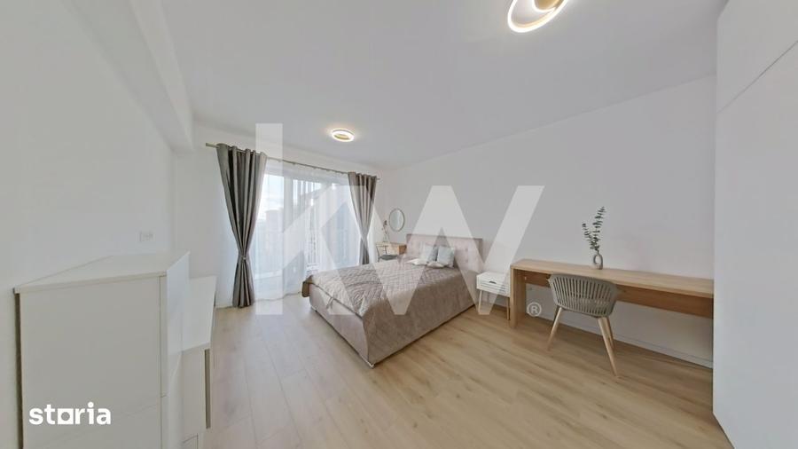 Apartament cu 2 camere decomandat, mobilat în Tractorul