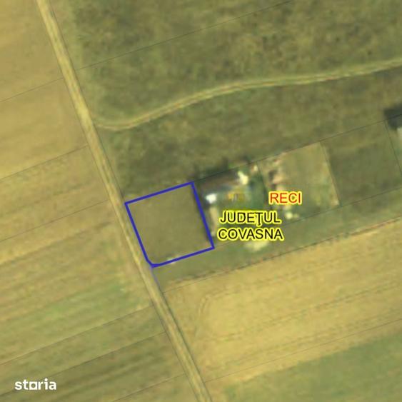 Teren de 463 mp, în Reci