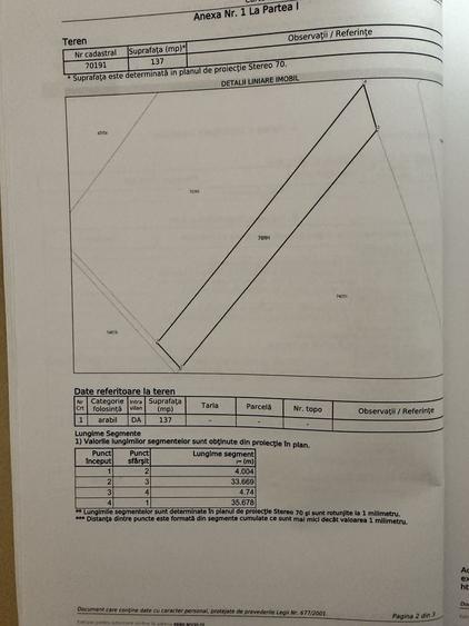 Teren de 857 mp, în Corpadea