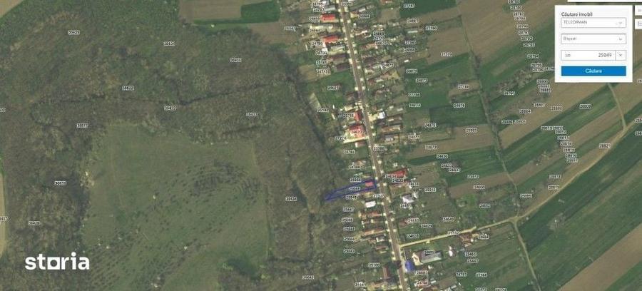 Casă cu 2 camere cu Teren 837 Mp în Blejești