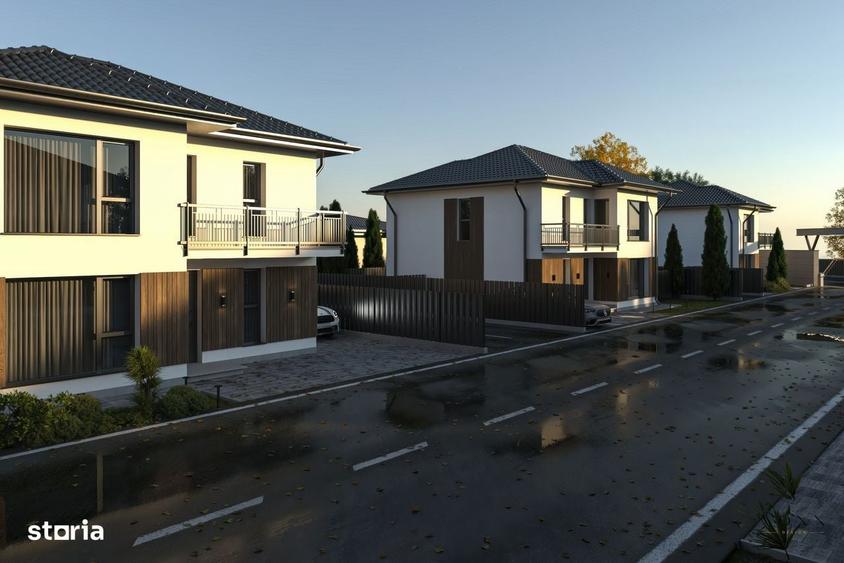 Casă cu 4 camere cu Teren 350 Mp în Tunari