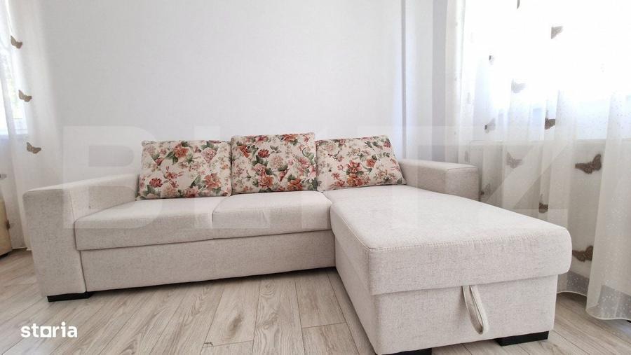 Apartament cu 2 camere decomandat, mobilat în Florești