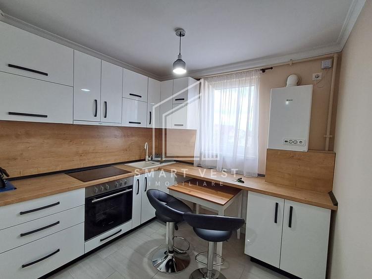 Apartament cu 2 camere, mobilat în Semicentral