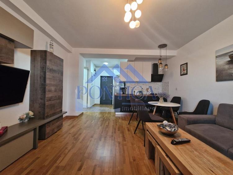 Apartament cu 2 camere, mobilat în Agigea
