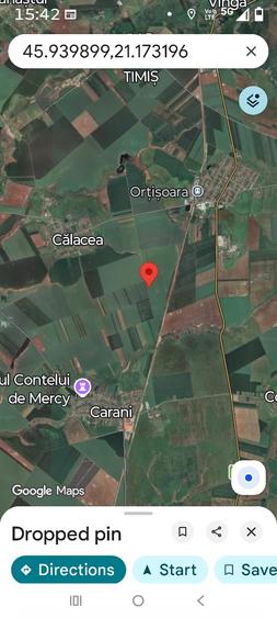 Teren agricol extravilan de 4 mp, în Orțișoara