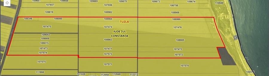Teren agricol extravilan de 210000 mp, în Tuzla