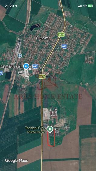 Spațiu industrial, de 16,000 mp, în Orțișoara