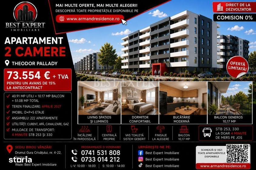 Apartament cu 2 camere în Titan — fotografia 3
