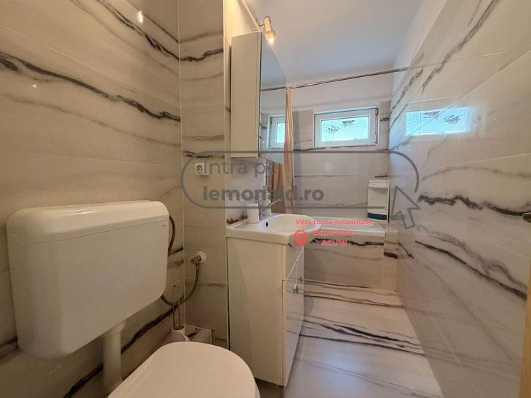 Apartament cu 3 camere decomandat, mobilat în Girocului
