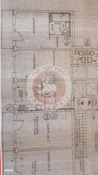 Apartament cu 3 camere decomandat în Rahova