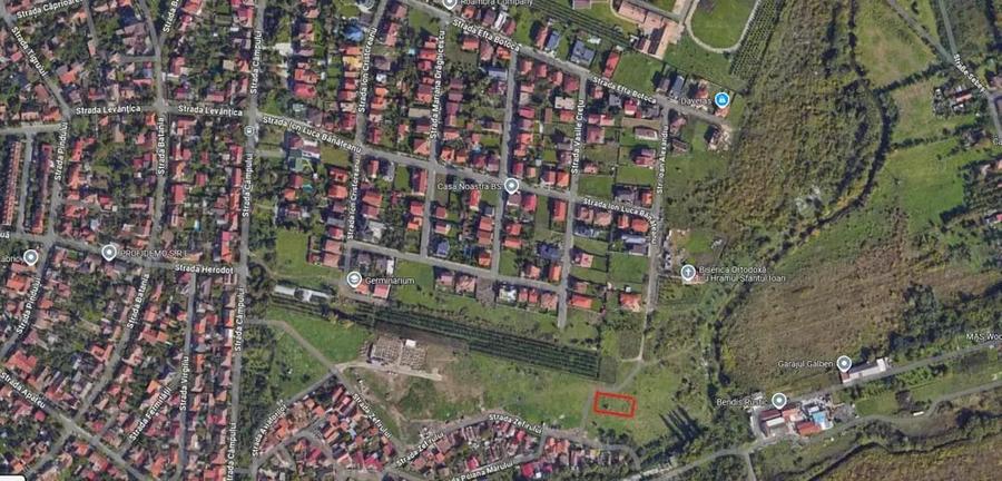 Teren de 500 mp, în Kuncz