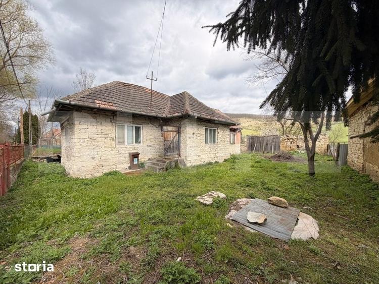 Casă cu 2 camere cu Teren 2600 Mp în Vultureni