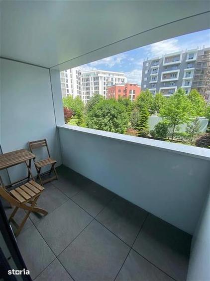 Apartament cu 2 camere semidecomandat în Băneasa