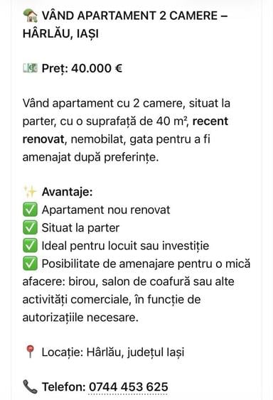 Apartament nou renovat