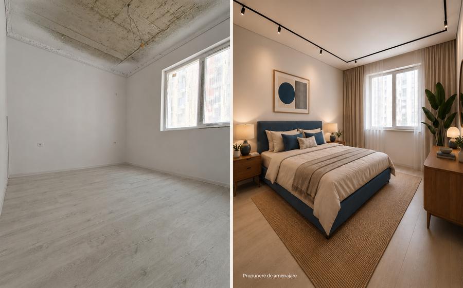 Apartament cu 2 camere decomandat în Militari