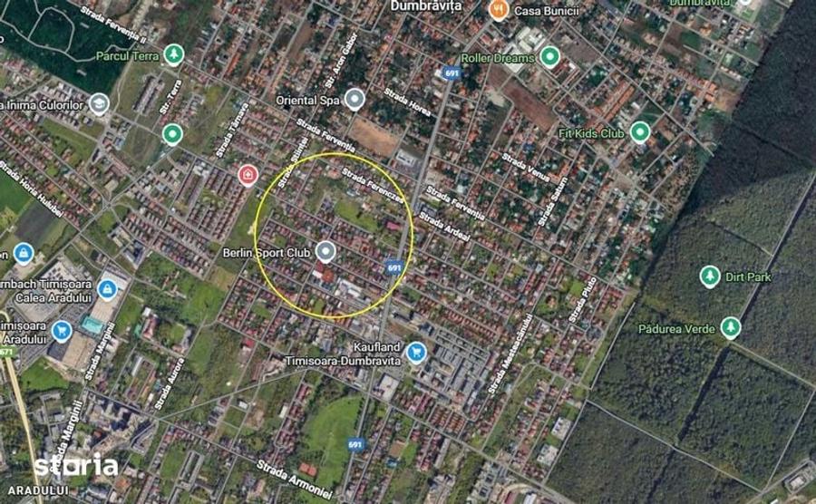 Teren 526 mp cu autorizatie vila Dumbravita zona Lidl - 4