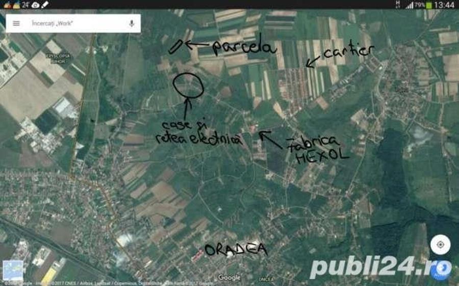 Teren de 10900 mp, în Oncea