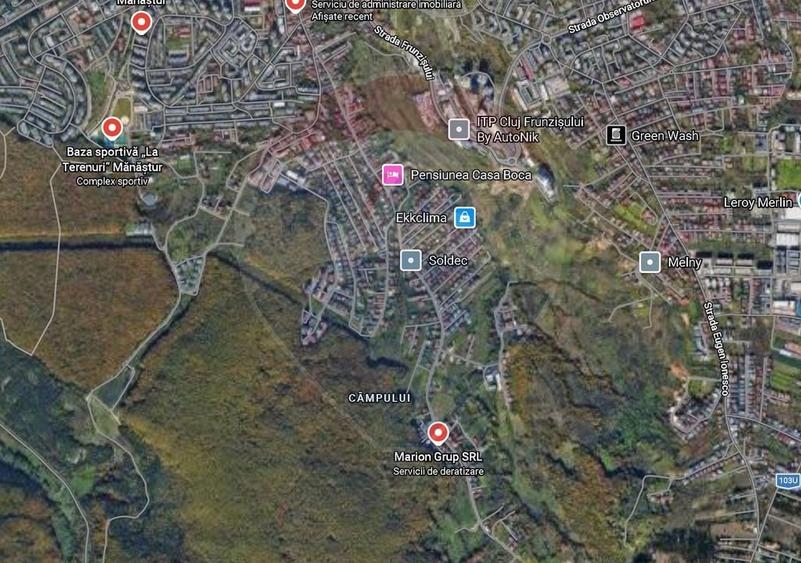 Apartament cu 4 camere decomandat în Mănăștur