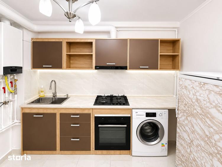 Apartament cu 3 camere, mobilat în Gara