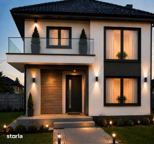 Casă cu 4 camere cu Teren 150 Mp în Corbeanca