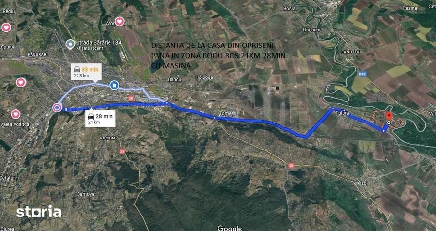 Casă cu 5 camere cu Teren 500 Mp în Țuțora