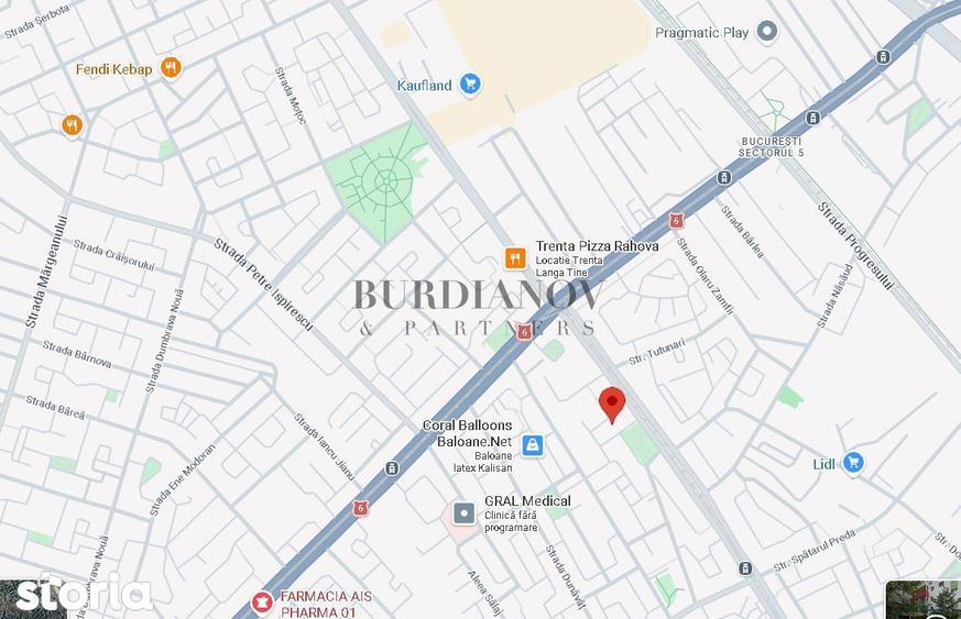 Apartament cu 3 camere decomandat în Rahova