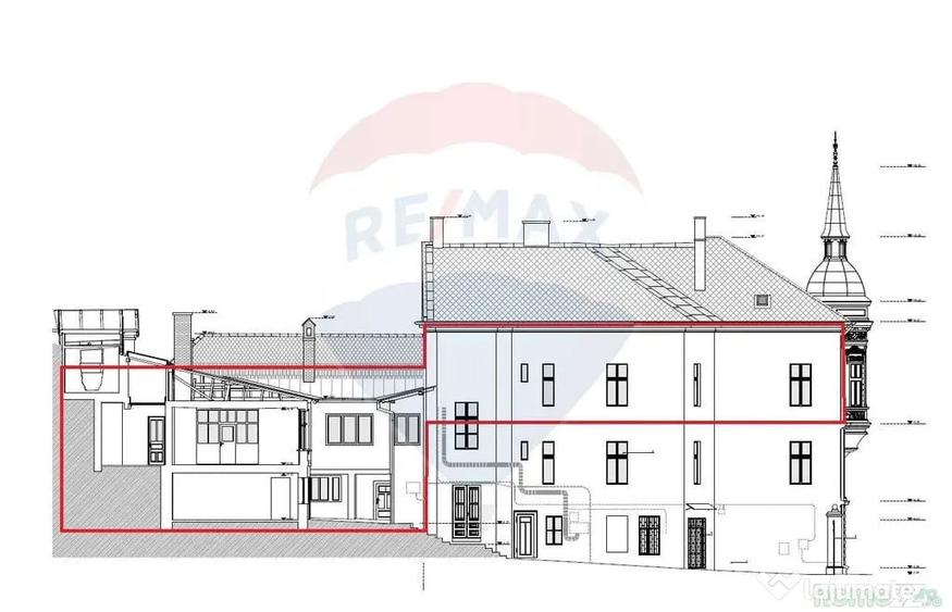 Casă cu 4 camere cu Teren 1048 Mp în Central