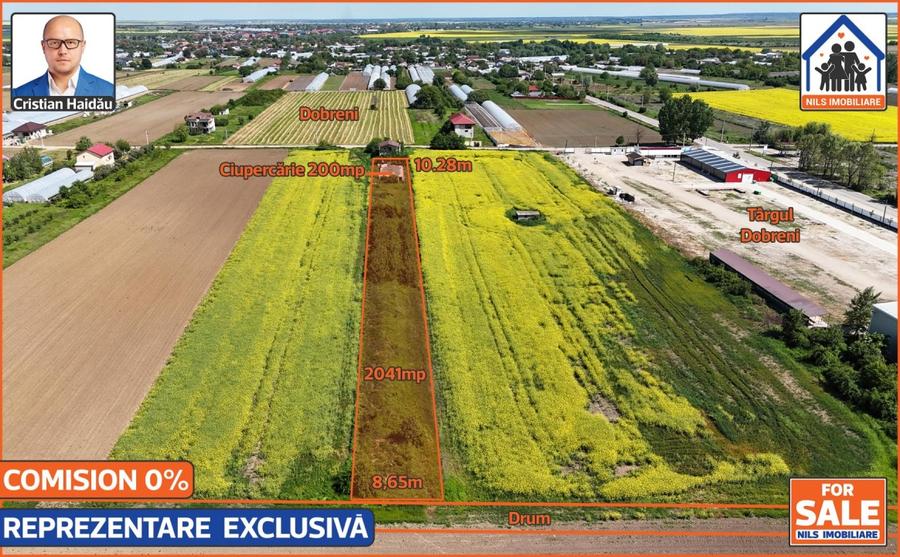 Teren intravilan în Vidra