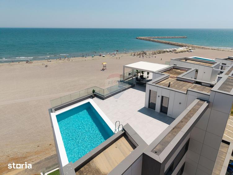 PENTHOUSE CU PISCINA, VEDERE PANORAMICA LA MARE/FALEZA OLIMP - 18