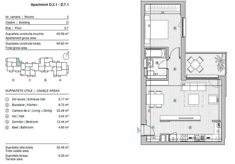 APARTAMENT 2 CAMERE | PROIECT FINALIZAT | BANEASA - 18