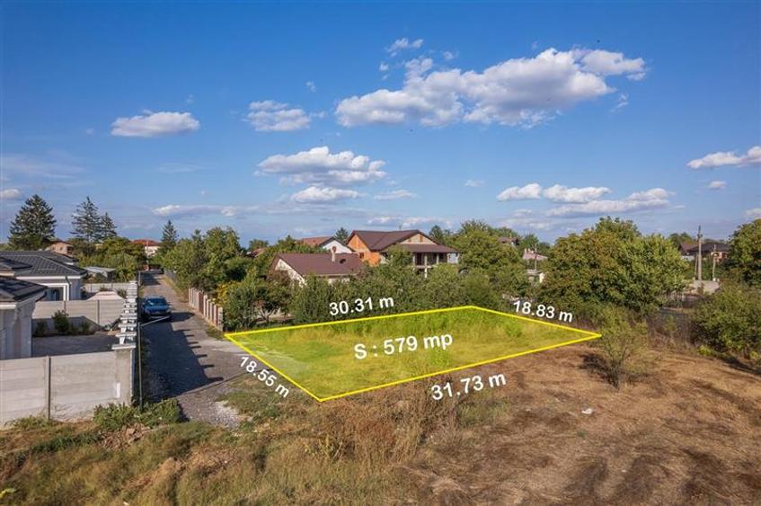 Teren Construcții intravilan de 579 mp, în Prelungirea Ghencea