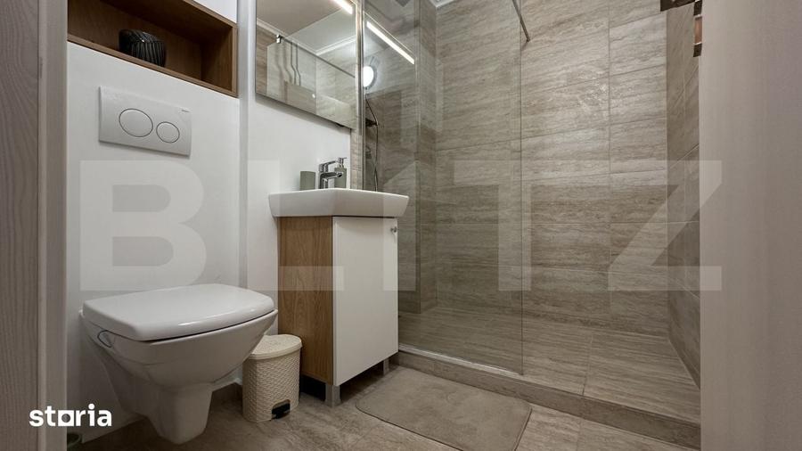 Apartament central, 2 camere, totul nou, renovat, mobilat si utilat - 9