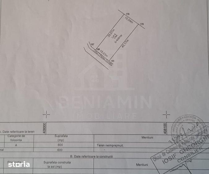 Teren intravilan - 600mp - posibilitate extindere - Selgros - 4