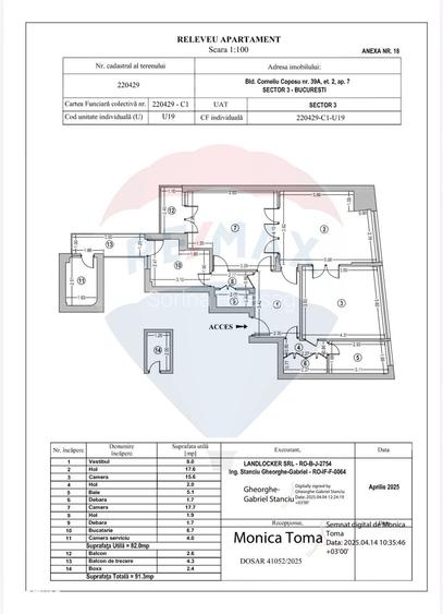 Apartament cu farmec interbelic 3 camere | 82 mp | Zona Centrala