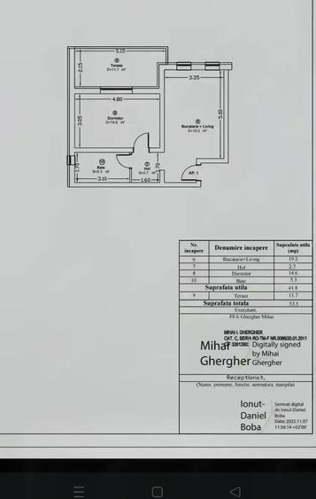 Apartament cu 2 camere decomandat, mobilat în Giroc